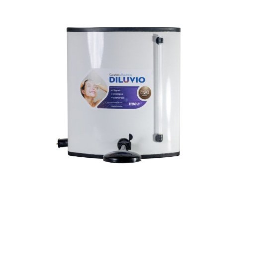 CALEFON DILUVIO LOZA 20LTS C/LLAVE GRIFO PVC